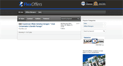 Desktop Screenshot of careers.flexoffers.com